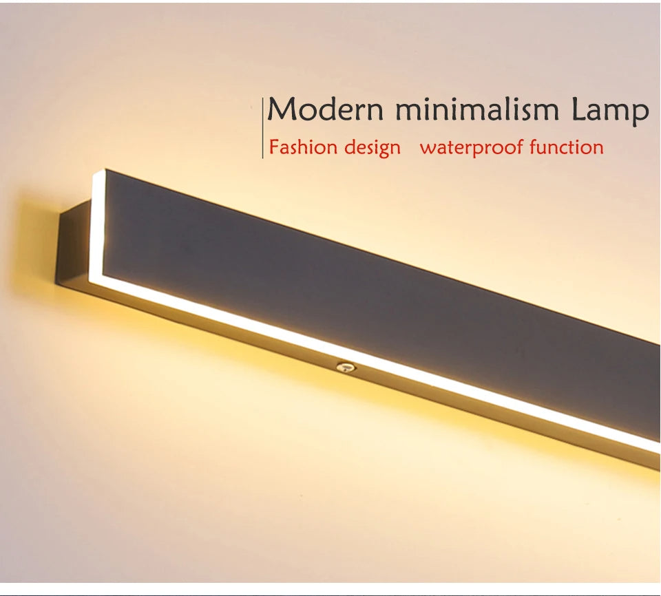 Callirrhoe - Wall Light Waterproof outdoor Long Strip LED wall lamp