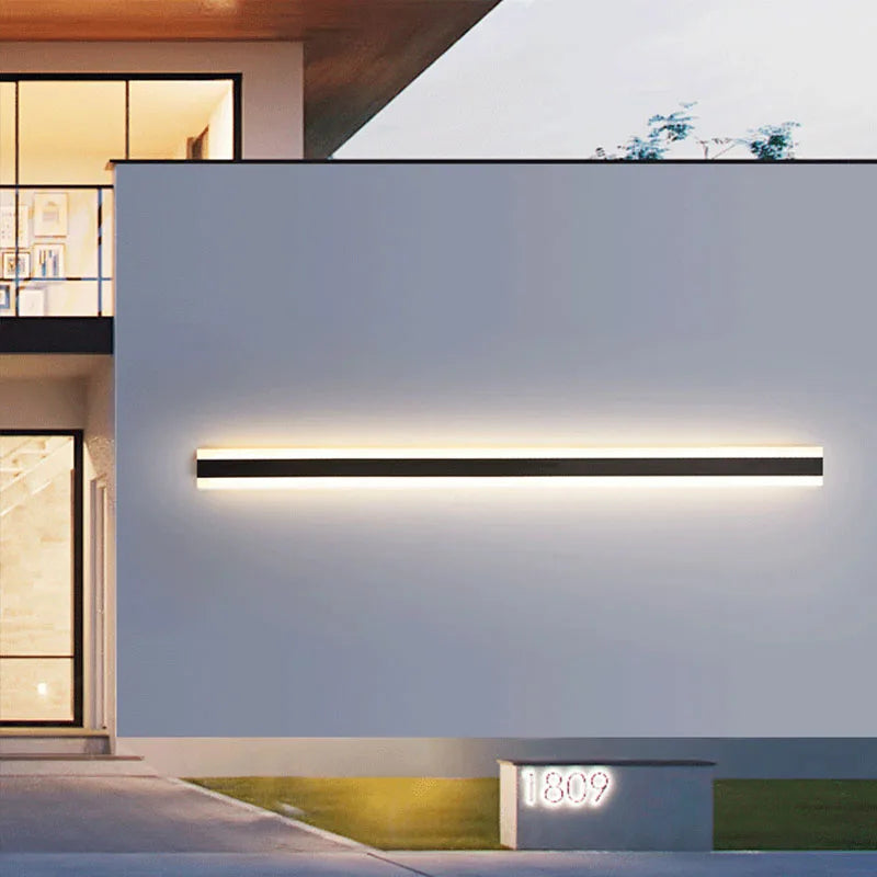 Callirrhoe - Wall Light Waterproof outdoor Long Strip LED wall lamp