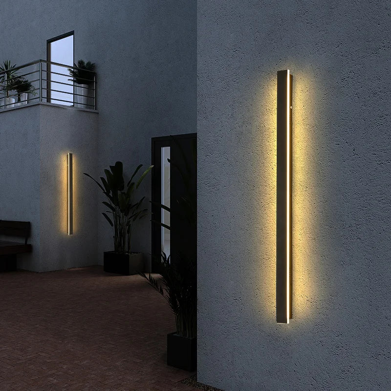 Callirrhoe - Wall Light Waterproof outdoor Long Strip LED wall lamp