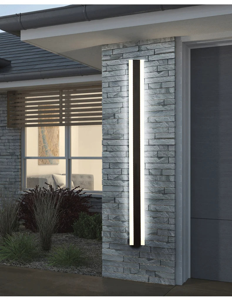 Callirrhoe - Wall Light Waterproof outdoor Long Strip LED wall lamp