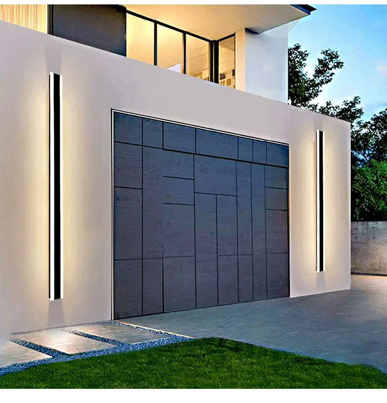Callirrhoe - Wall Light Waterproof outdoor Long Strip LED wall lamp