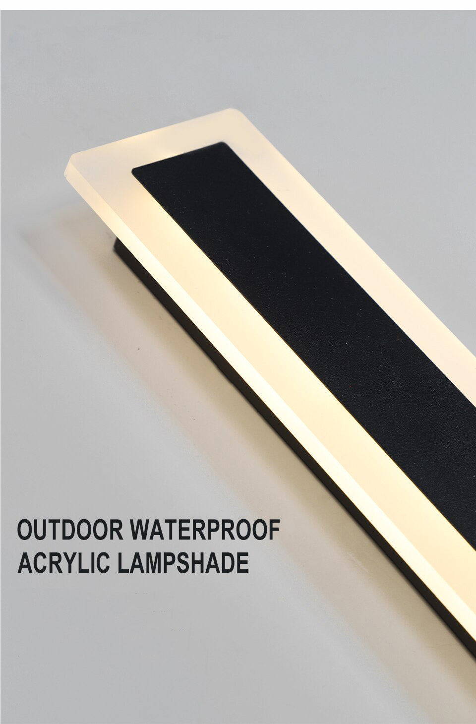 GERAI Outdoor Long Strip LED wall lamp