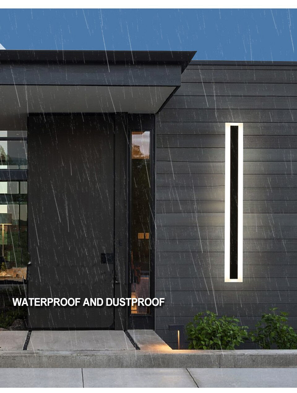 GERAI Outdoor Long Strip LED wall lamp