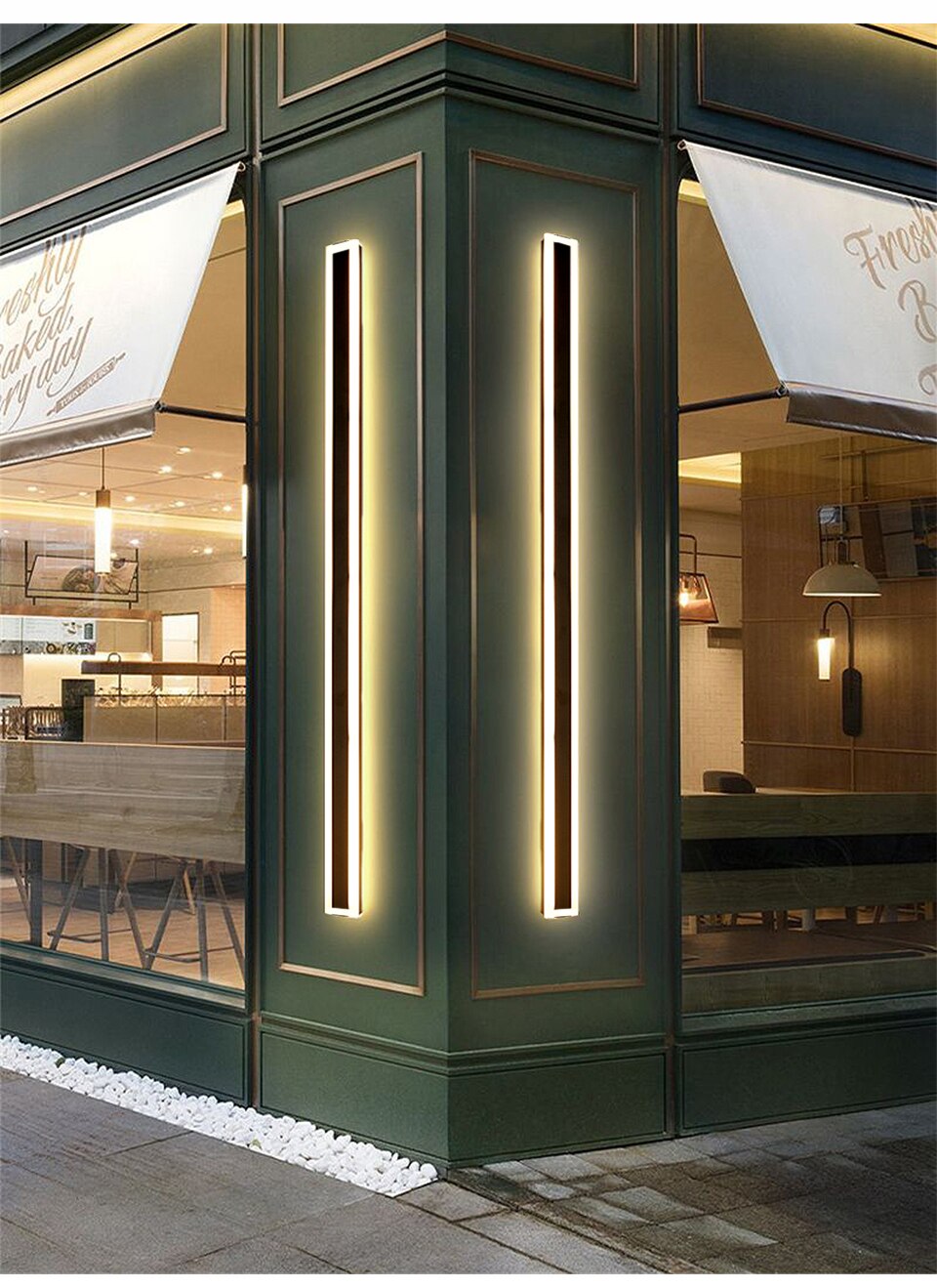 GERAI Outdoor Long Strip LED wall lamp