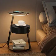 LED Bedside Floor Lamp With Wireless Charging