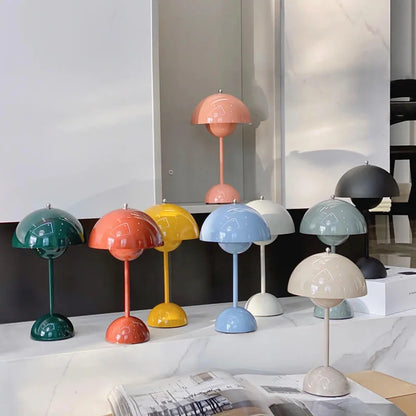 PRABANGA Modern Bud Macaron Rechargeable Table Lamp