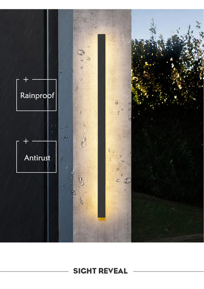 Callirrhoe - Wall Light Waterproof outdoor Long Strip LED wall lamp