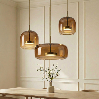 Astrid | Elegant Scandinavian Glass Pendant Lighting for Kitchen Island 1