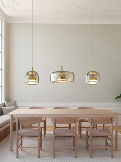 Astrid | Elegant Scandinavian Glass Pendant Lighting for Kitchen Island 3