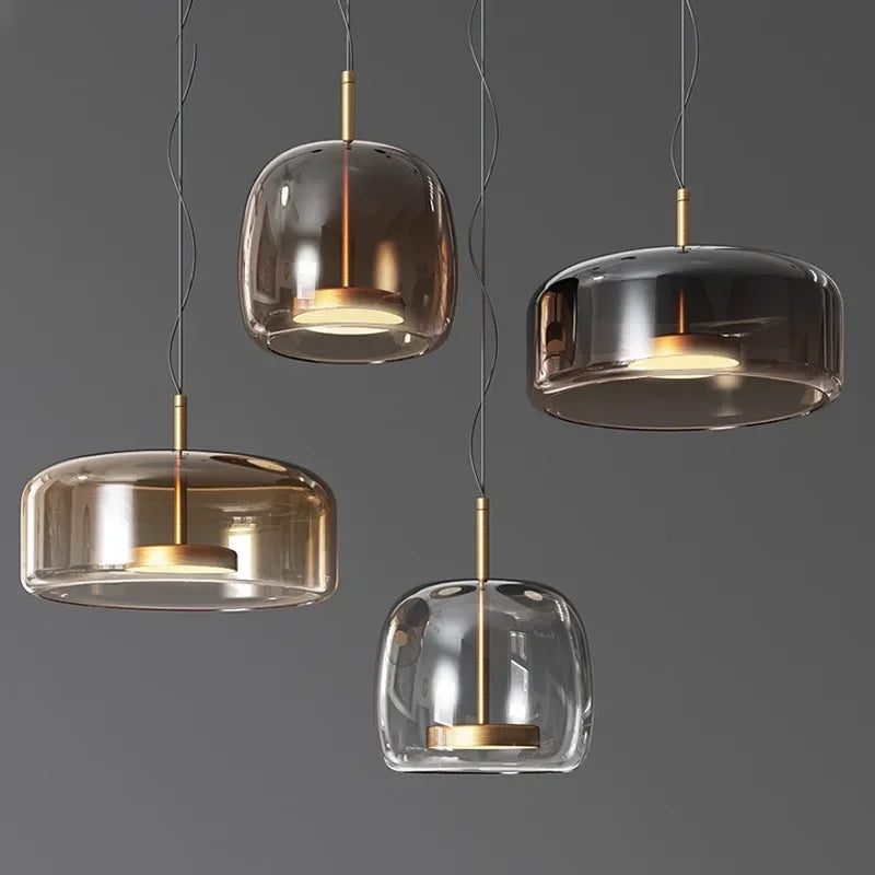 Astrid | Elegant Scandinavian Glass Pendant Lighting for Kitchen Island 5