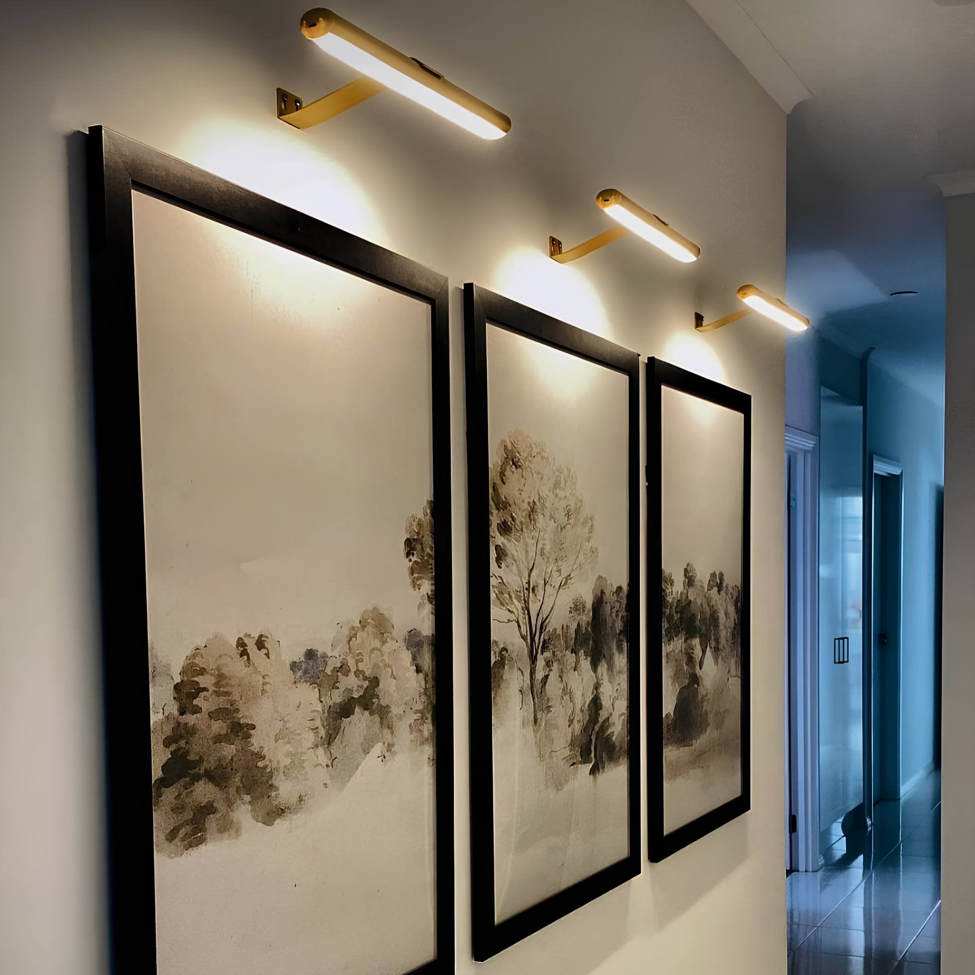 LuminaraLight | Modern Adjustable Cordless Wall Art Light Fixture 1