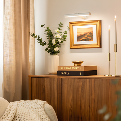 LuminaraLight | Modern Adjustable Cordless Wall Art Light Fixture 7