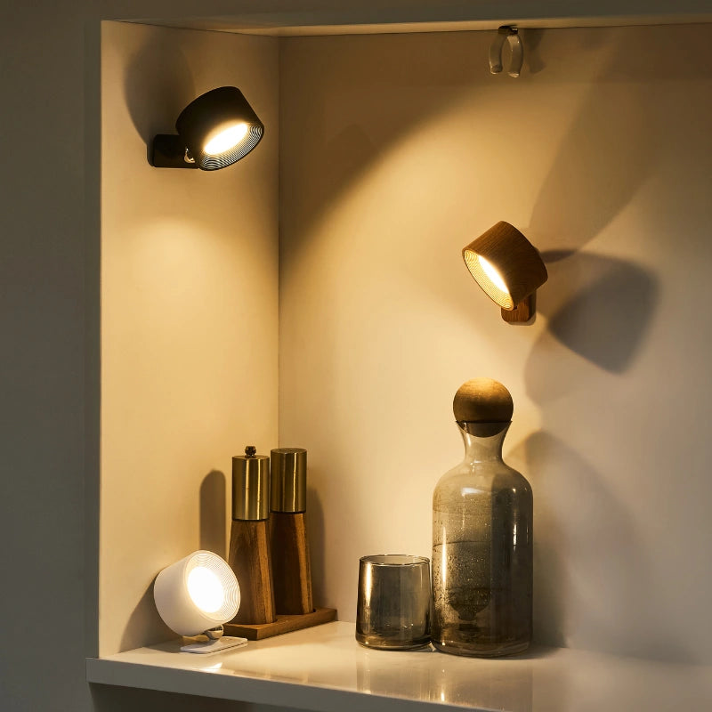 Luminara | Modern Adjustable Cordless Wall Lamp with 360° Light Direction 1