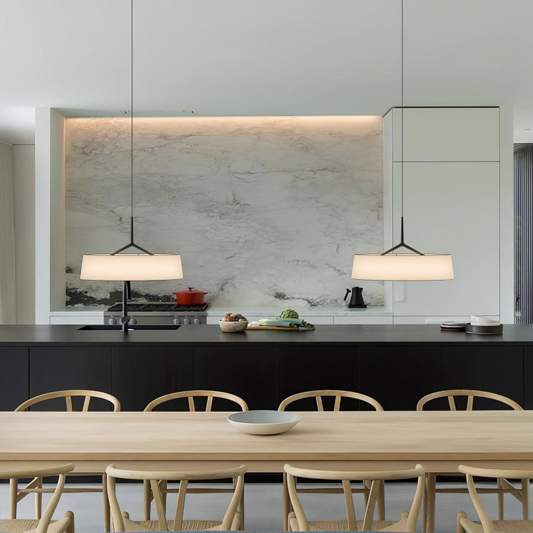Lunaria | Sleek Modern Minimalist Kitchen Pendant Lighting Fixture 7