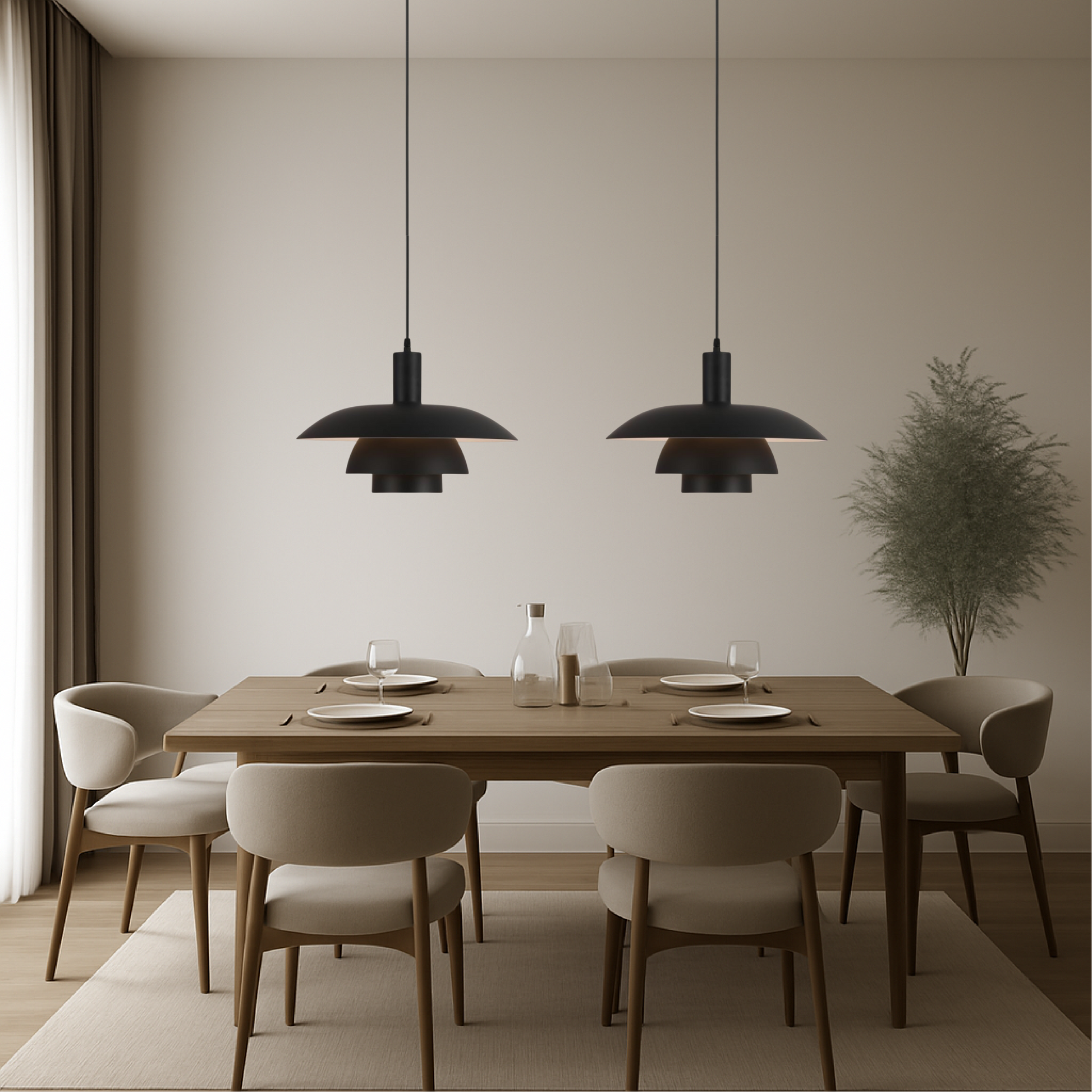 NordicGlow | Elegant Minimalist Kitchen Pendant Lighting Fixture 8