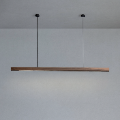 NordicGlow | Elegant Modern Wood Pendant Lighting for Kitchen Island 11