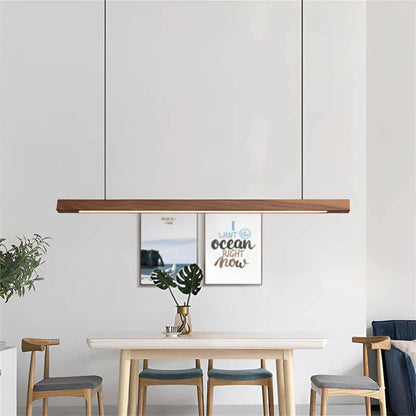 NordicGlow | Elegant Modern Wood Pendant Lighting for Kitchen Island 5