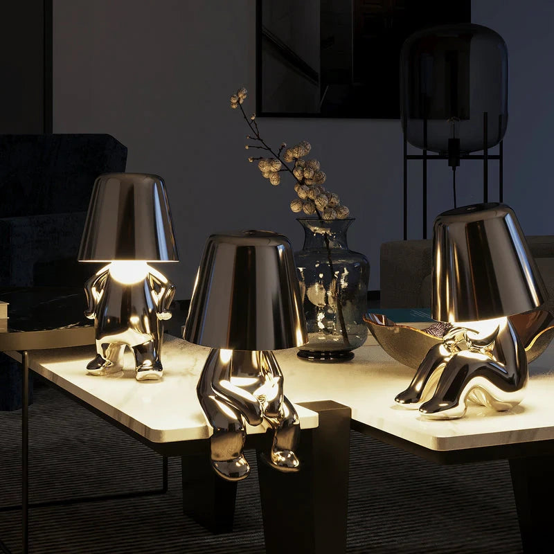 RayDude | Playful Dimmable Cordless Table Lamp with Touch Control 18