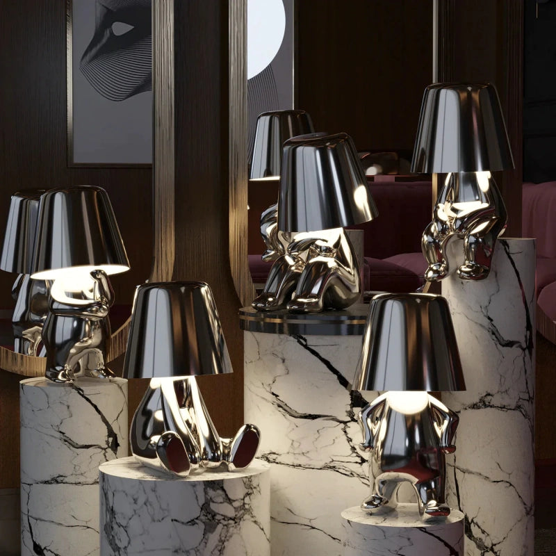 RayDude | Playful Dimmable Cordless Table Lamp with Touch Control 3