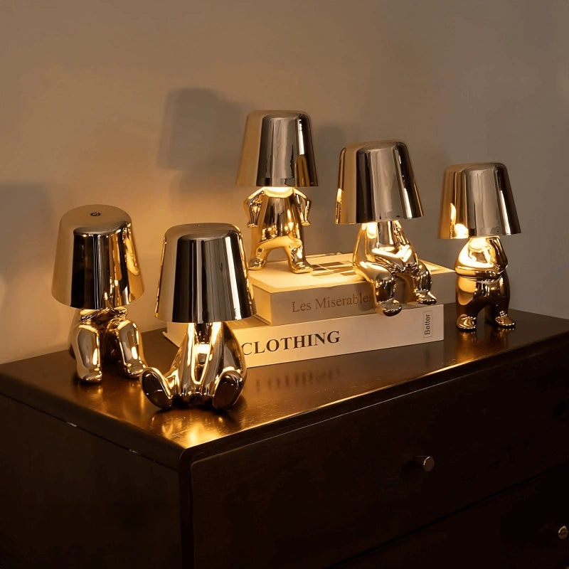 RayDude | Playful Dimmable Cordless Table Lamp with Touch Control 6