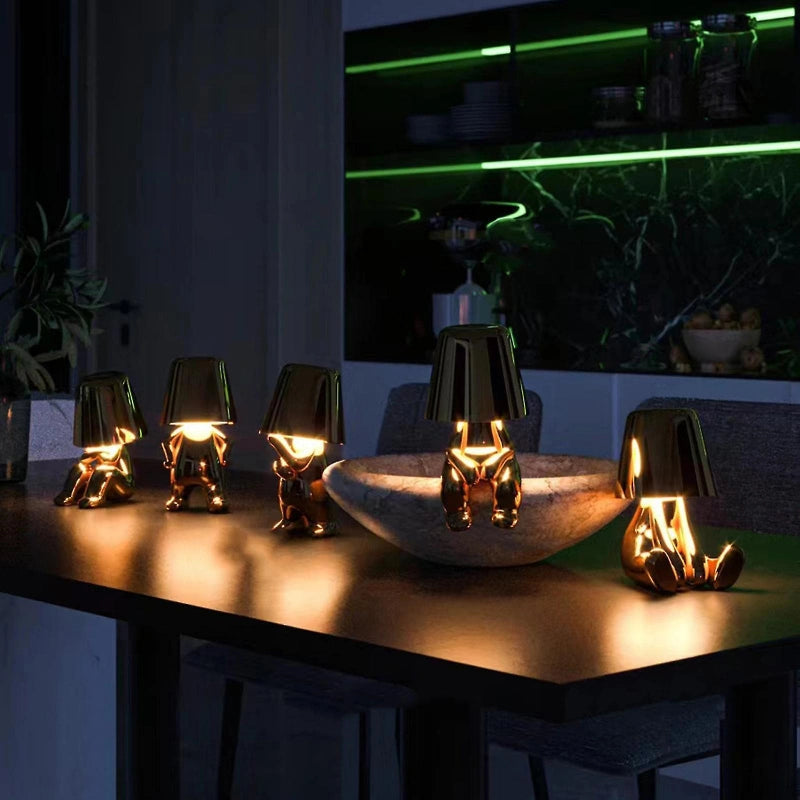 RayDude | Playful Dimmable Cordless Table Lamp with Touch Control 7