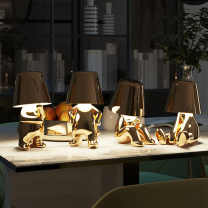 RayDude | Playful Dimmable Cordless Table Lamp with Touch Control 8