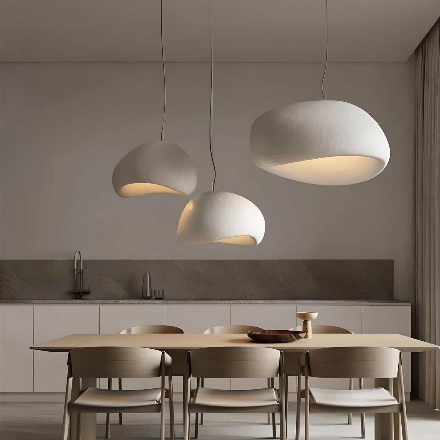 Bronson | Wabi-Sabi Hand-Knitted Pendant Light