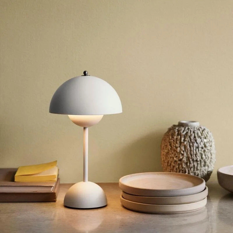 PRABANGA Modern Bud Macaron Rechargeable Table Lamp