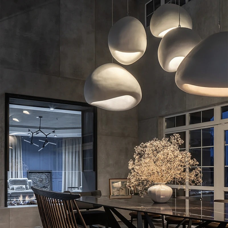 Bronson | Wabi-Sabi Hand-Knitted Pendant Light