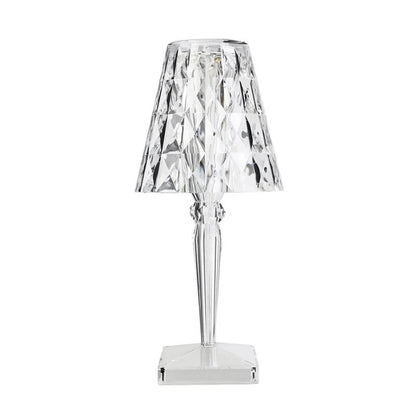 LED Crystal Rechargeable Table Lamp - Create Romantic Atmosphere