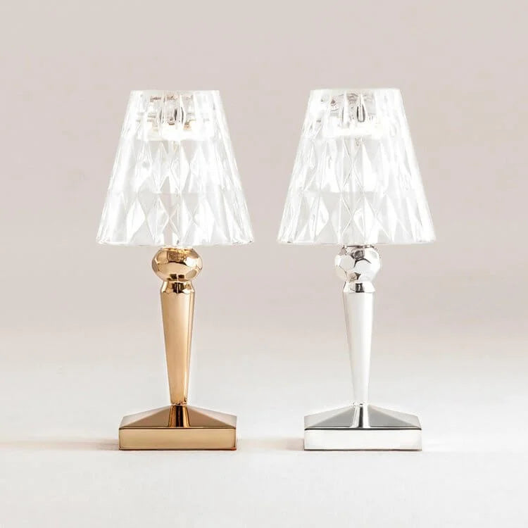 LED Crystal Rechargeable Table Lamp - Create Romantic Atmosphere